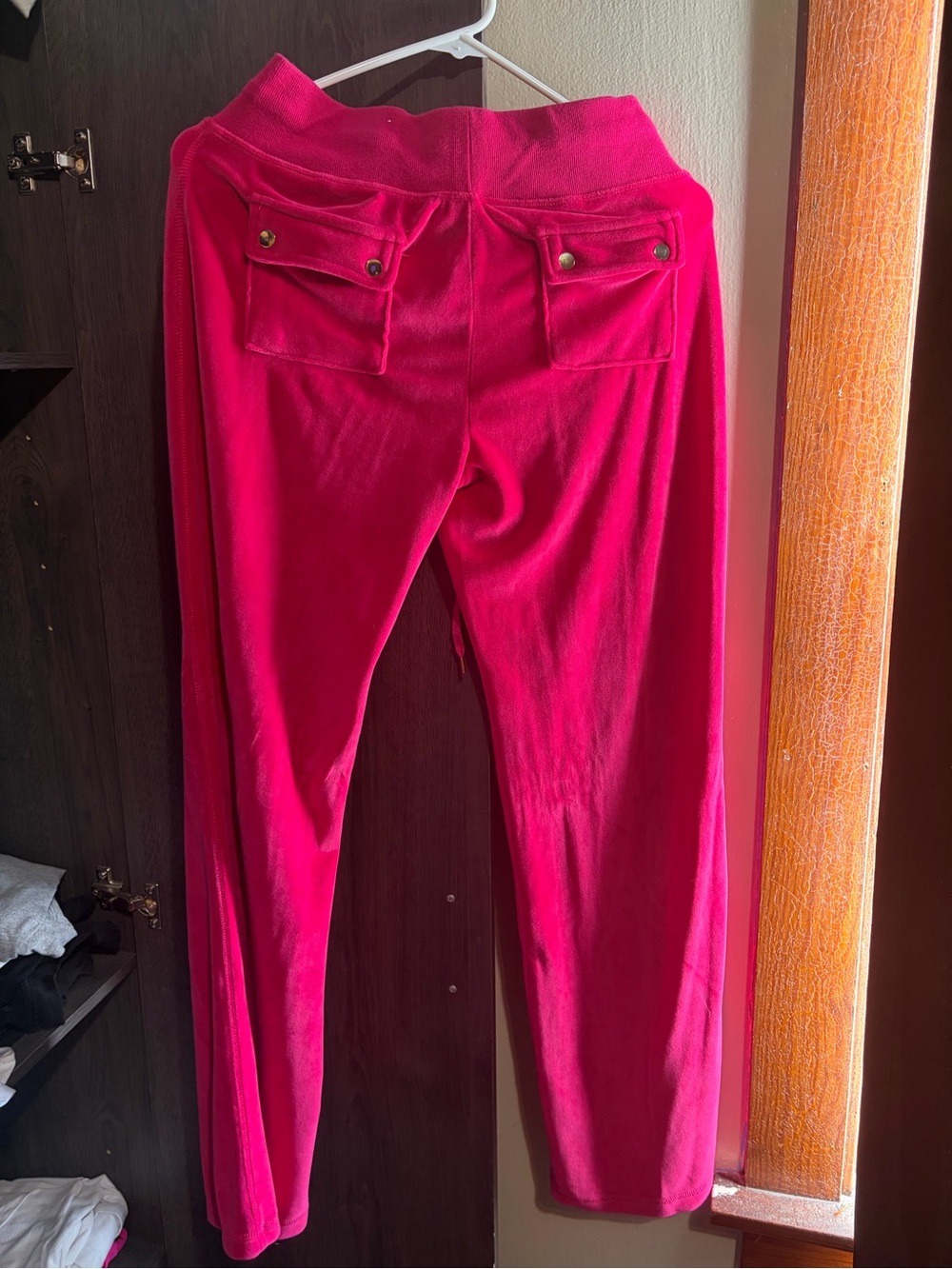 Y2K Women's Hot Pink Velour Lounge Pants